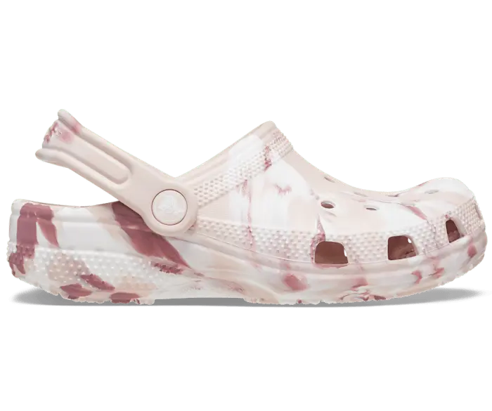 Классические мраморные сабо Crocs для малышей, цвет Quartz / Multi
Классические мраморные сабо Crocs для малышей, цвет Quartz / Multi