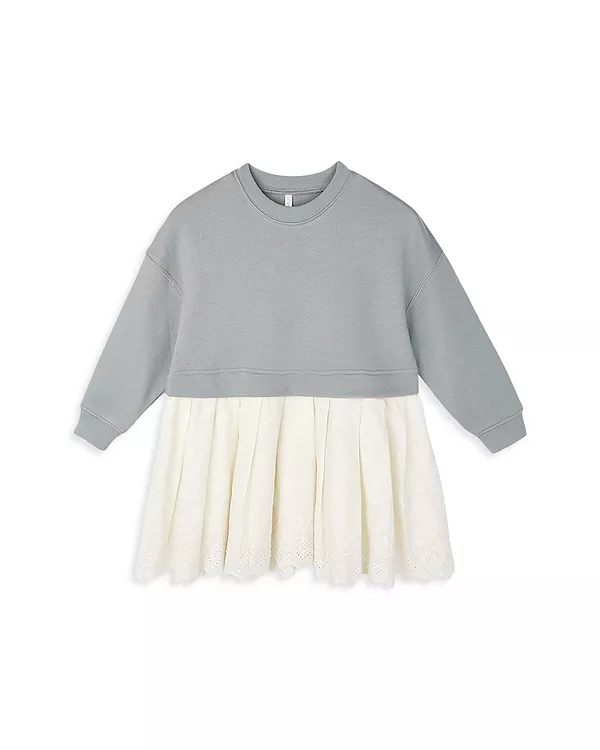 Детское платье-толстовка для девочек. Rylee + Cru, синий
Детское платье-толстовка для девочек. Rylee + Cru, синий