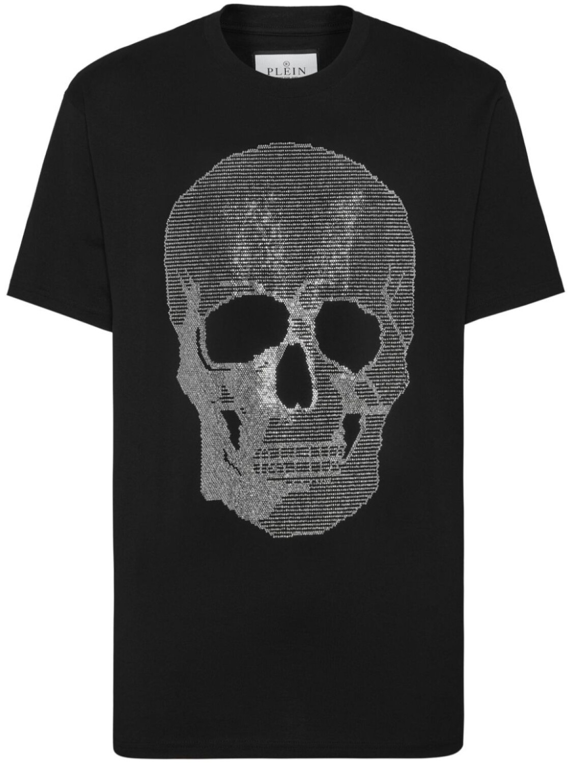 Футболка из хлопка с отделкой стразами от Philipp Plein, черный
Футболка из хлопка с отделкой стразами от Philipp Plein, черный
