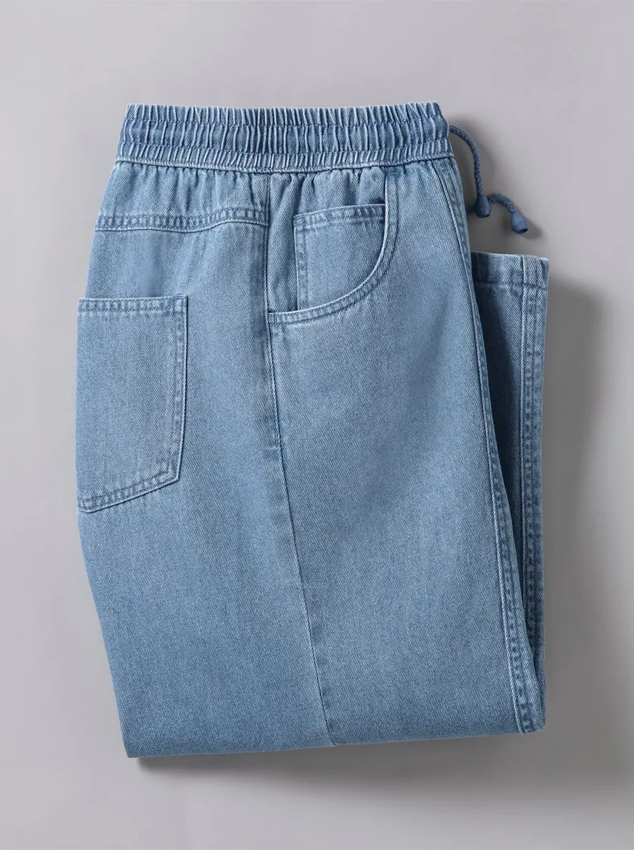 Классические брюки без застежки Classic, цвет Blue-Bleached
Классические брюки без застежки Classic, цвет Blue-Bleached