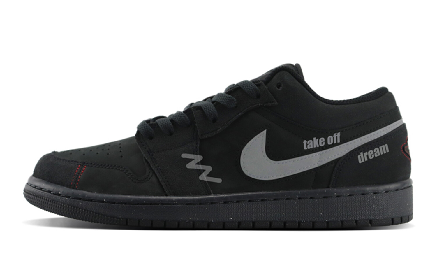 Кроссовки Air Jordan 1 Vintage Basketball Shoes Men Low-top Black/grey, черный/серый
Кроссовки Air Jordan 1 Vintage Basketball Shoes Men Low-top Black/grey, черный/серый