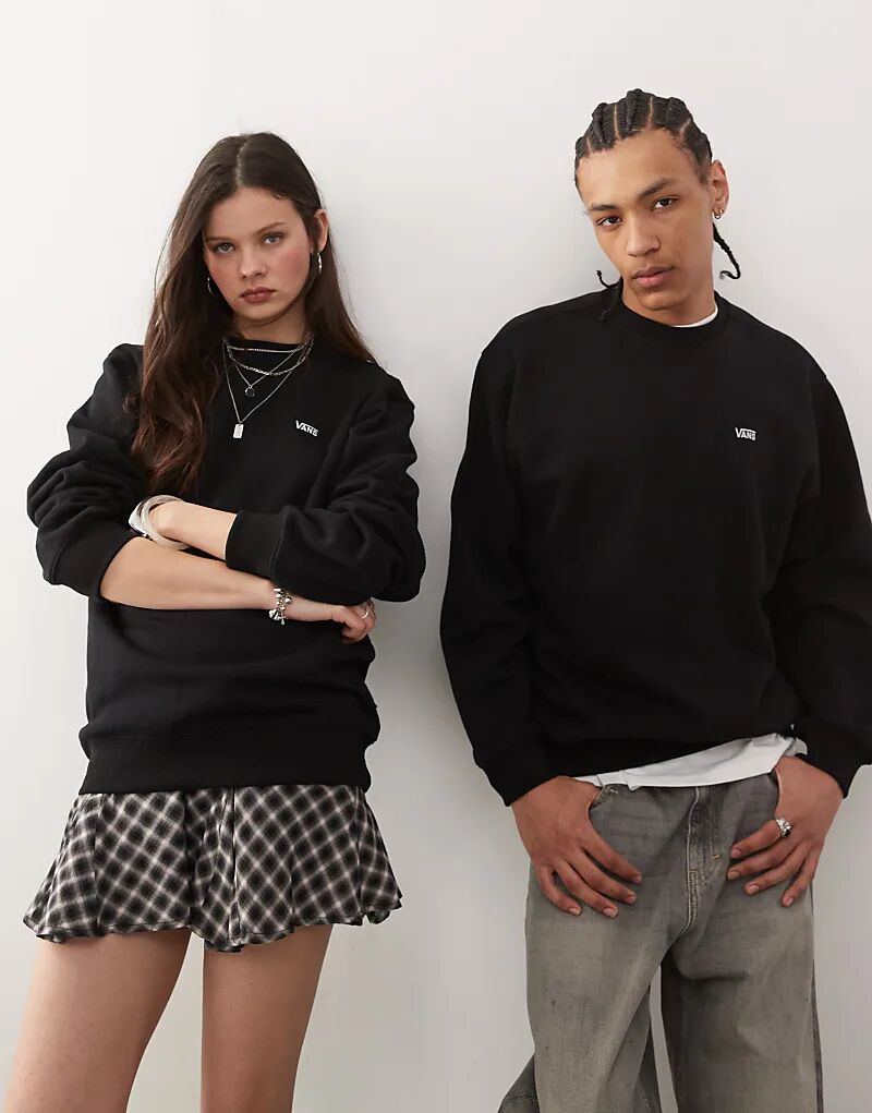 Толстовка Vans свободного кроя с логотипом на левой груди, черного цвета - ЧЕРНЫЙ
Толстовка Vans свободного кроя с логотипом на левой груди, черного цвета - ЧЕРНЫЙ