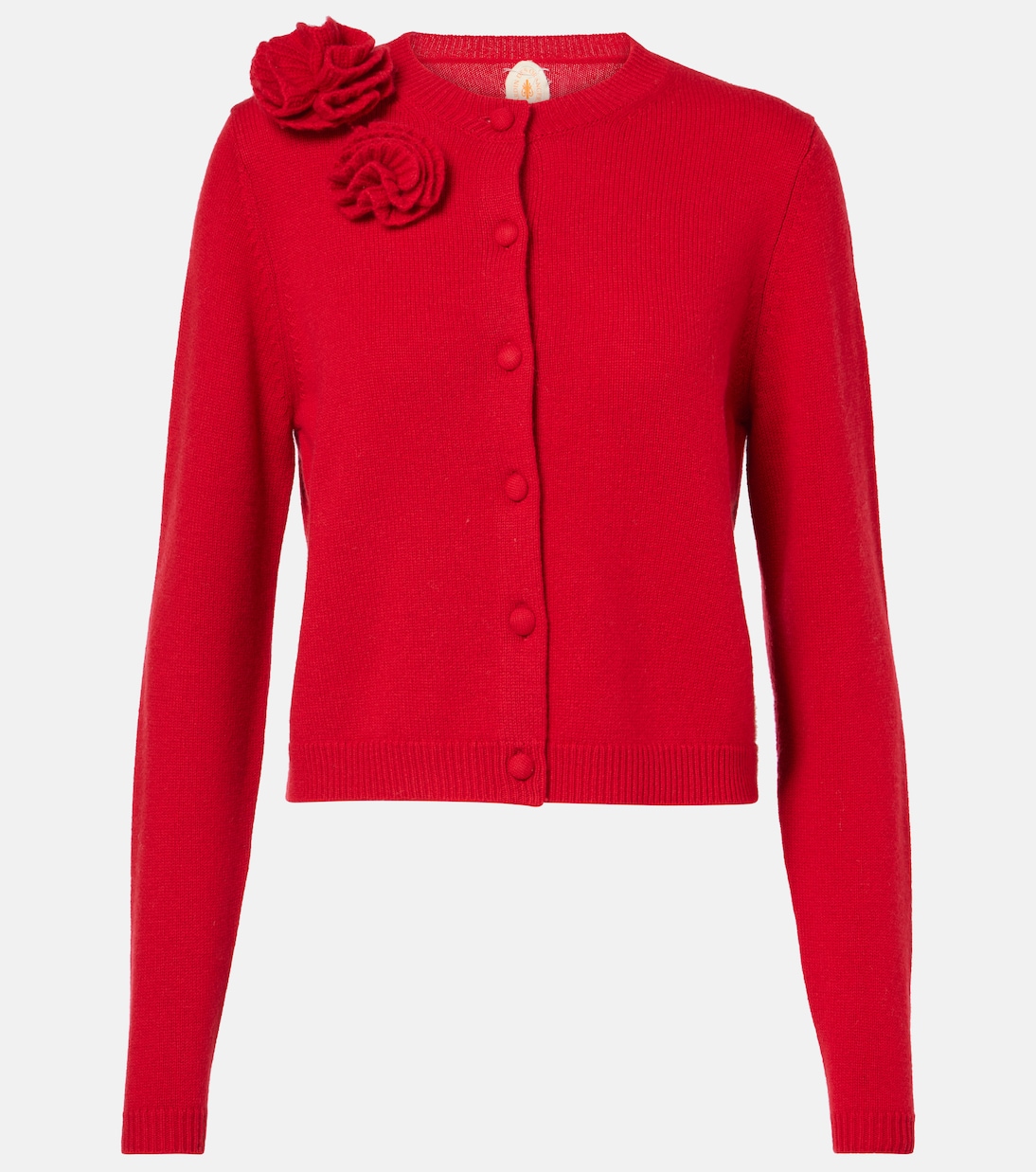 Шерстяной и кашемировый кардиган Jardin des Orangers, красный
Шерстяной и кашемировый кардиган Jardin des Orangers, красный