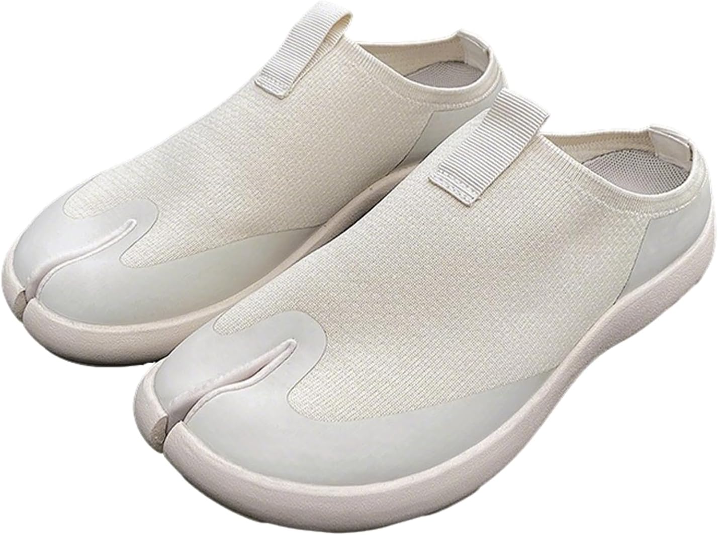 Женские и мужские сандалии ZQW Tabi Slides с плетеным разделением носка, легкие, дышащие, без задника, на плоской подошве, для прогулок на улице и путешествий, белый
Женские и мужские сандалии ZQW Tabi Slides с плетеным разделением носка, легкие, дышащие, без задника, на плоской подошве, для прогулок на улице и путешествий, белый