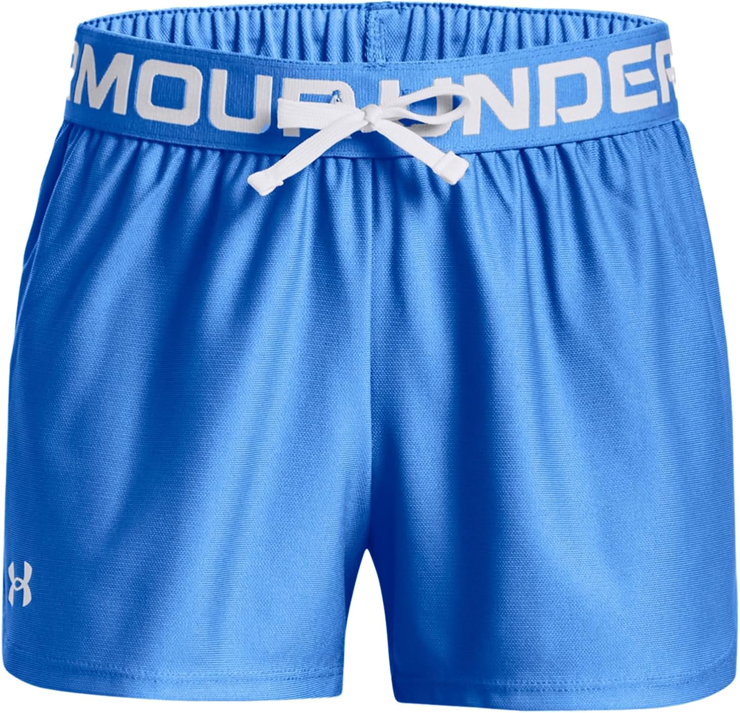 Шорты Under Armour Girls Play Up Solid Shorts, (464) Water/White
Шорты Under Armour Girls Play Up Solid Shorts, (464) Water/White