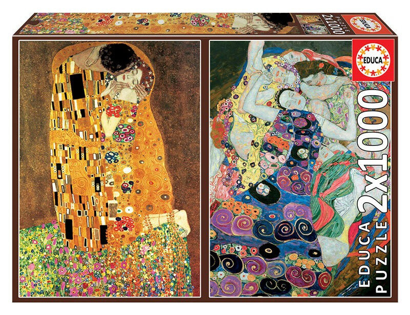 Пазл Educa, Beso La Virgen-G.Klimt, 2х1000 шт.
Пазл Educa, Beso La Virgen-G.Klimt, 2х1000 шт.