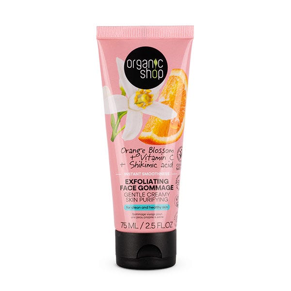 Осветляющий скраб для лица ORGANIC SHOP Exfoliating Face Gommage, 75 мл
Осветляющий скраб для лица ORGANIC SHOP Exfoliating Face Gommage, 75 мл