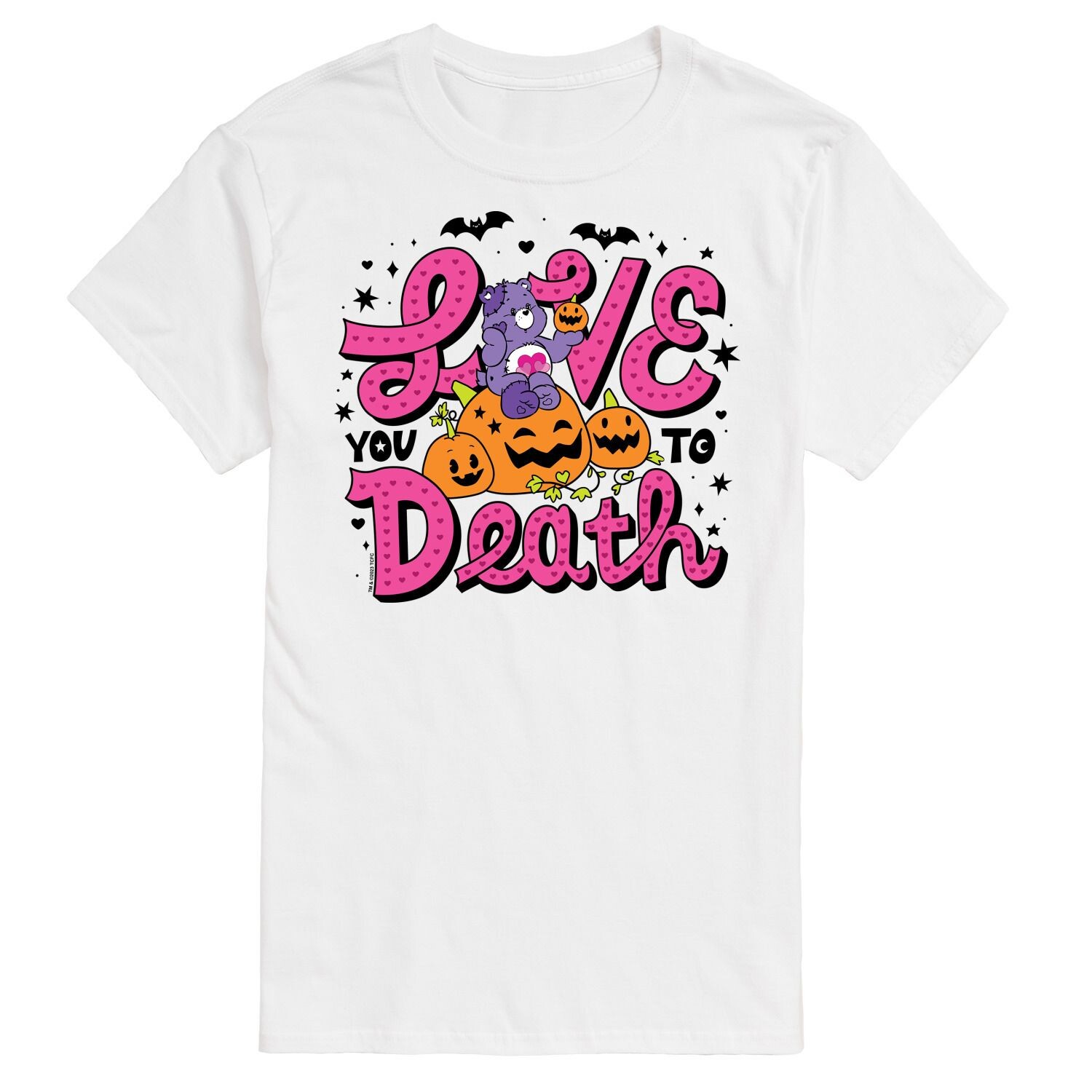 Футболка с надписью «Love You To Death» «Большие и высокие заботливые мишки» Licensed Character, белый
Футболка с надписью «Love You To Death» «Большие и высокие заботливые мишки» Licensed Character, белый