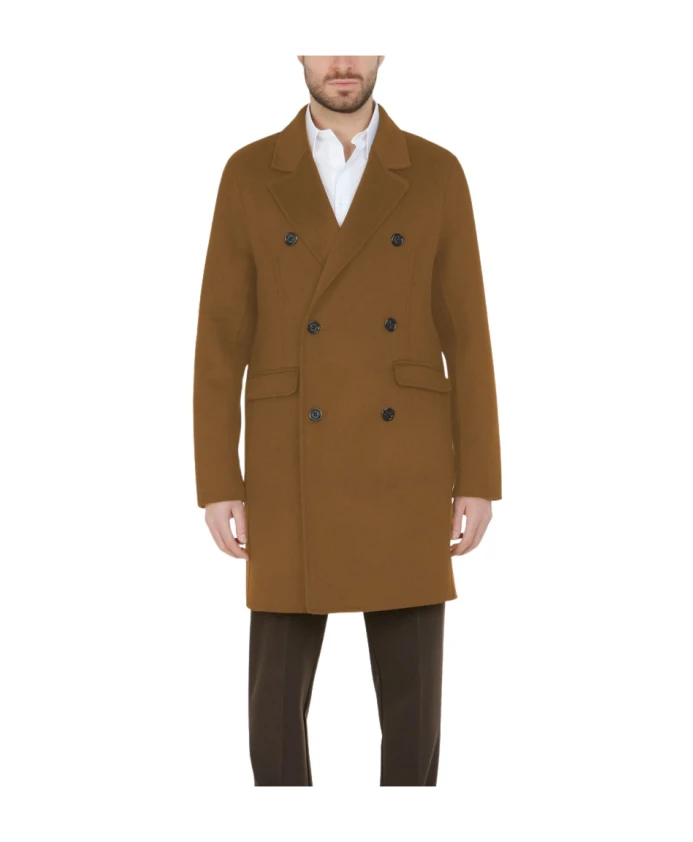Пальто из верблюжьей шерсти Paolo Pecora, коричневый
Пальто из верблюжьей шерсти Paolo Pecora, коричневый