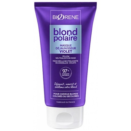 Biorene Blond Polaire Dejaunisseur Фиолетовая маска 150 мл для натуральных волос Markenlos
Biorene Blond Polaire Dejaunisseur Фиолетовая маска 150 мл для натуральных волос Markenlos
