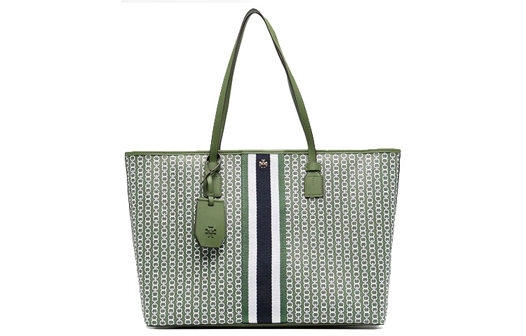 Сумка-шоппер Gemini Link из хлопкового коутированного канвона, большая женская сумка через плечо, ручная кладь, цвет травяной зелёный TORY BURCH
Сумка-шоппер Gemini Link из хлопкового коутированного канвона, большая женская сумка через плечо, ручная кладь, цвет травяной зелёный TORY BURCH