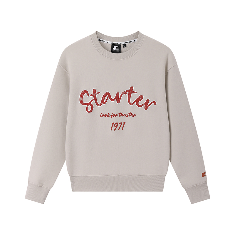 Женская толстовка с круглым вырезом, средней и стандартной длины Starter, экрю
Женская толстовка с круглым вырезом, средней и стандартной длины Starter, экрю