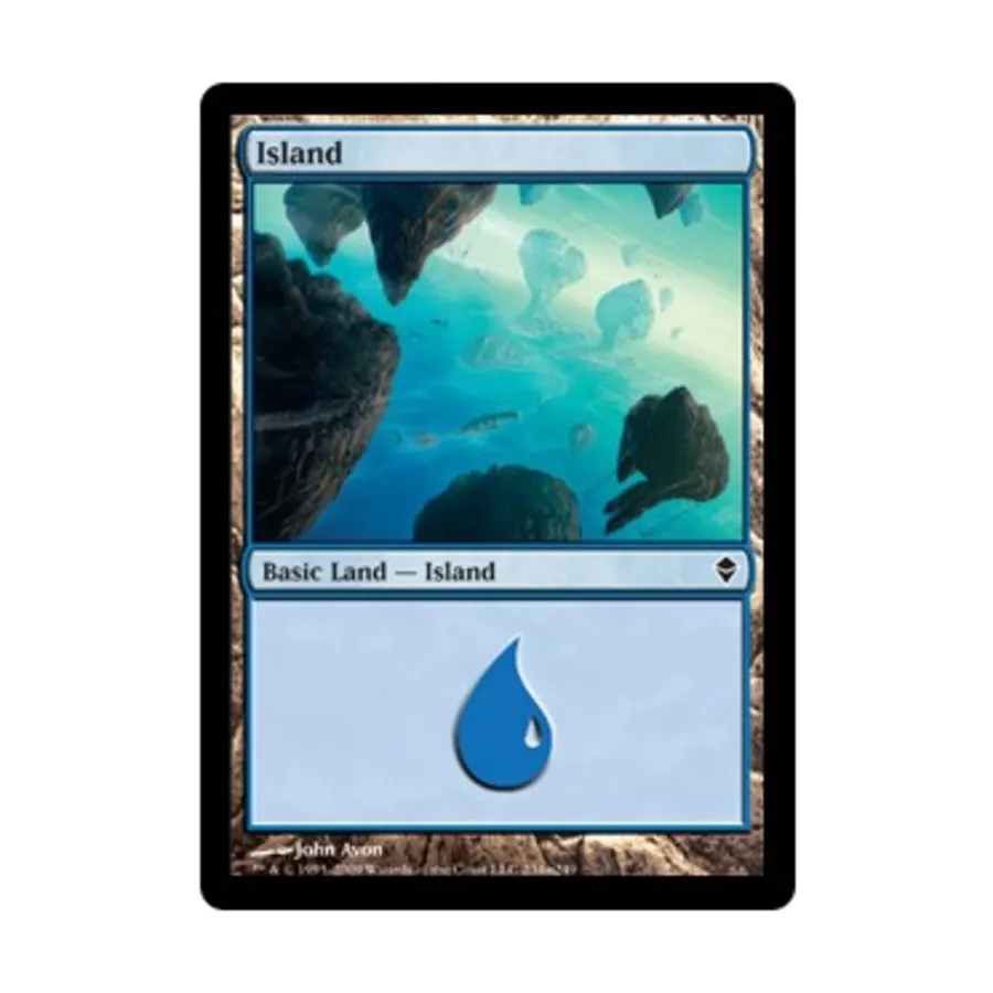 CCG Остров № 234 (С), MTG - Zendikar 
CCG Остров № 234 (С), MTG - Zendikar