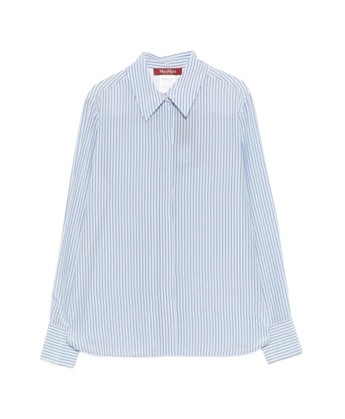 Рубашка в полоску "Флирт" Max Mara Studio, синий
Рубашка в полоску "Флирт" Max Mara Studio, синий