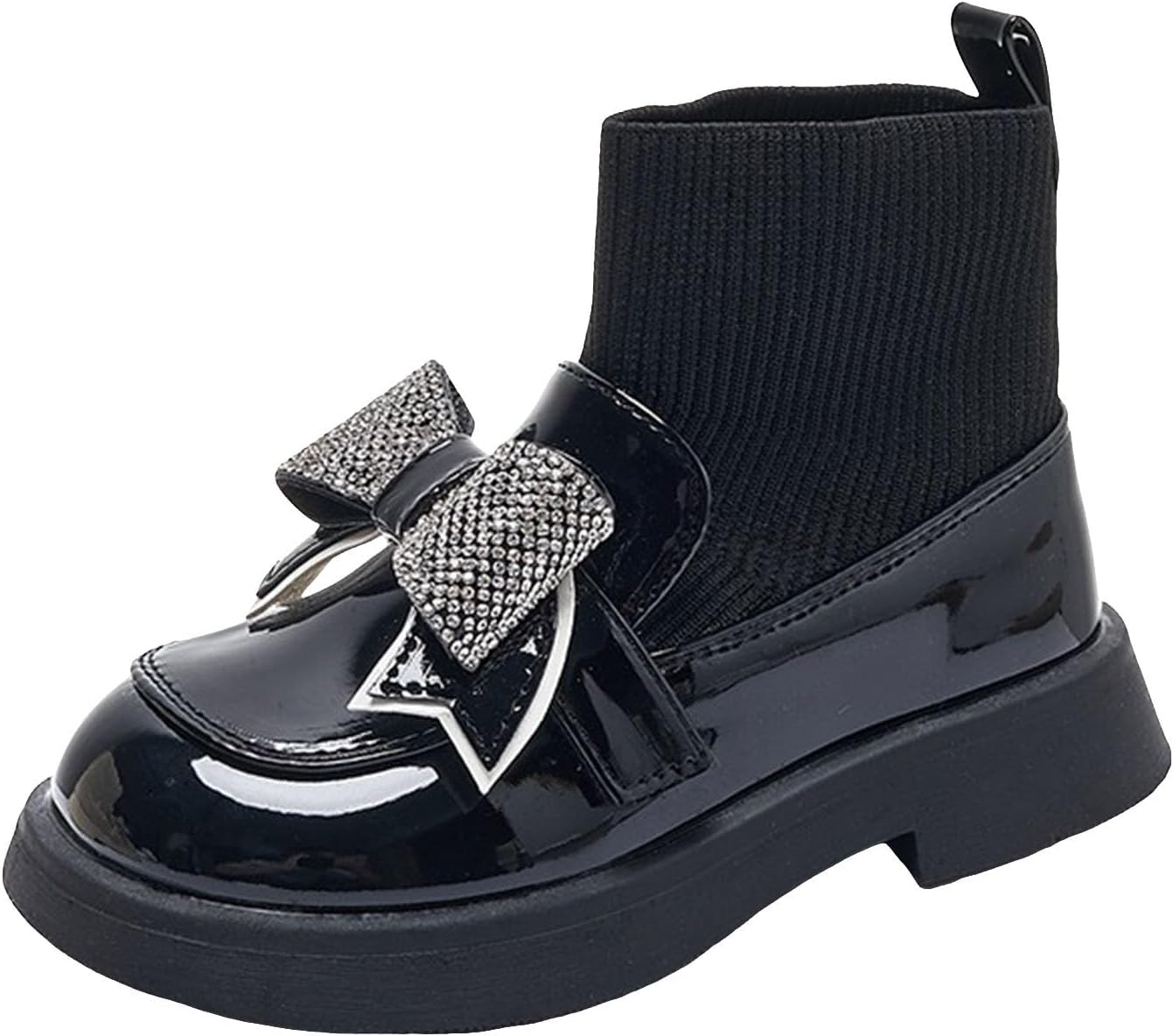 Ботинки IWIHMIV для девочек, зимняя обувь для малышей, носочные ботильоны для девочек, осенние кожаные удобные ботинки для маленьких детей, Q3-Black
Ботинки IWIHMIV для девочек, зимняя обувь для малышей, носочные ботильоны для девочек, осенние кожаные удобные ботинки для маленьких детей, Q3-Black