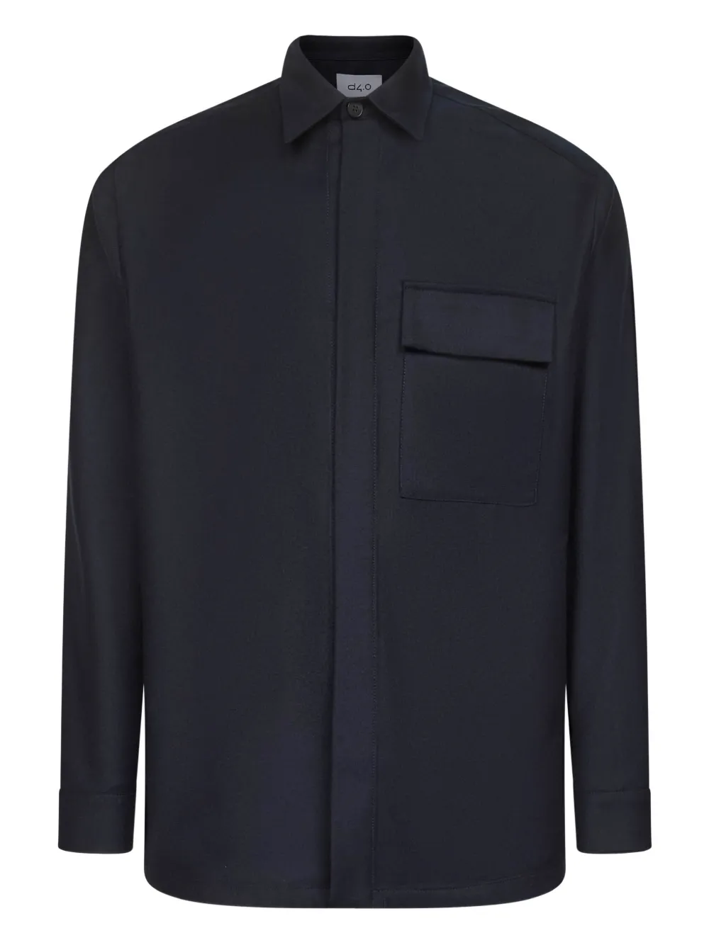 Рубашка с накладными карманами и манжетами на пуговицах D4.0, синий
Рубашка с накладными карманами и манжетами на пуговицах D4.0, синий