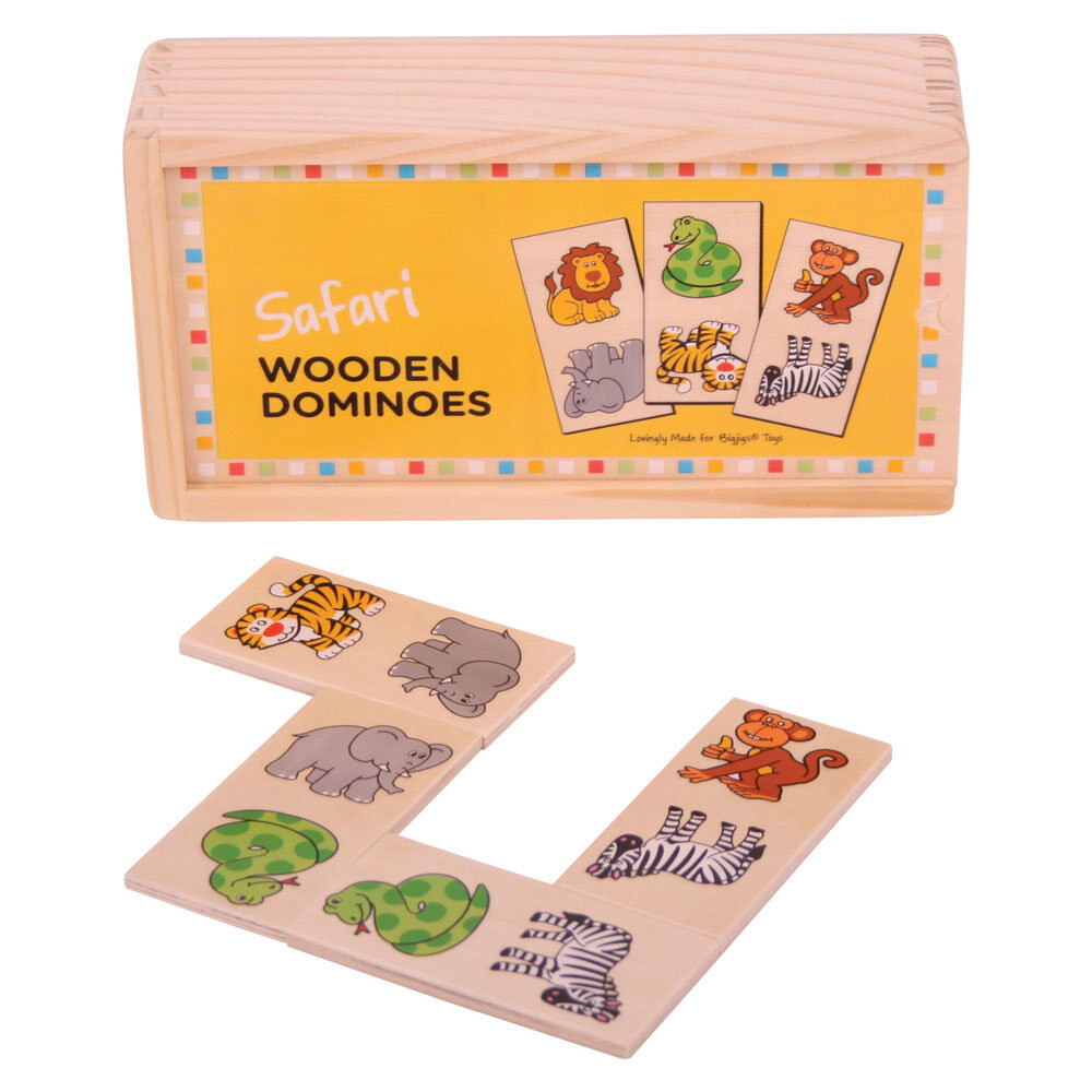 Bigjigs Toys, игра-головоломка Domino Safari
Bigjigs Toys, игра-головоломка Domino Safari