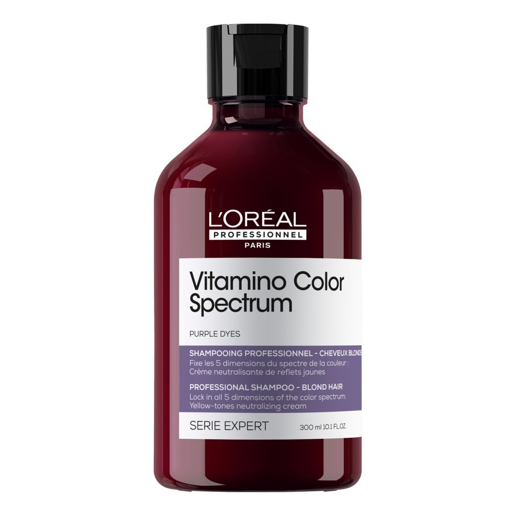 Шампунь serie expert vitamino color spectrum blond hair L Oreal Professionnel Paris, объем 300 мл
Шампунь serie expert vitamino color spectrum blond hair L Oreal Professionnel Paris, объем 300 мл