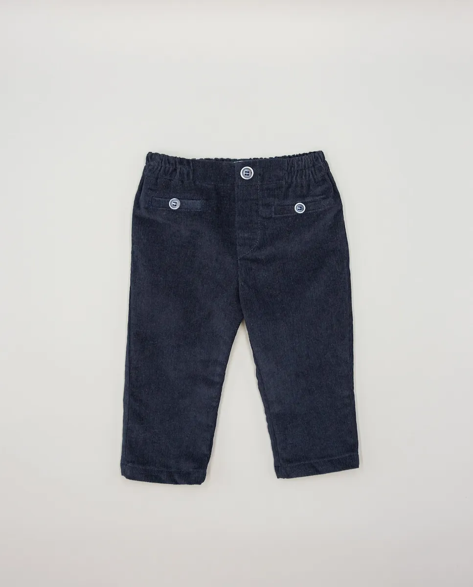 Детские брюки с накладными карманами и пуговицами Fina Ejerique, синий
Детские брюки с накладными карманами и пуговицами Fina Ejerique, синий