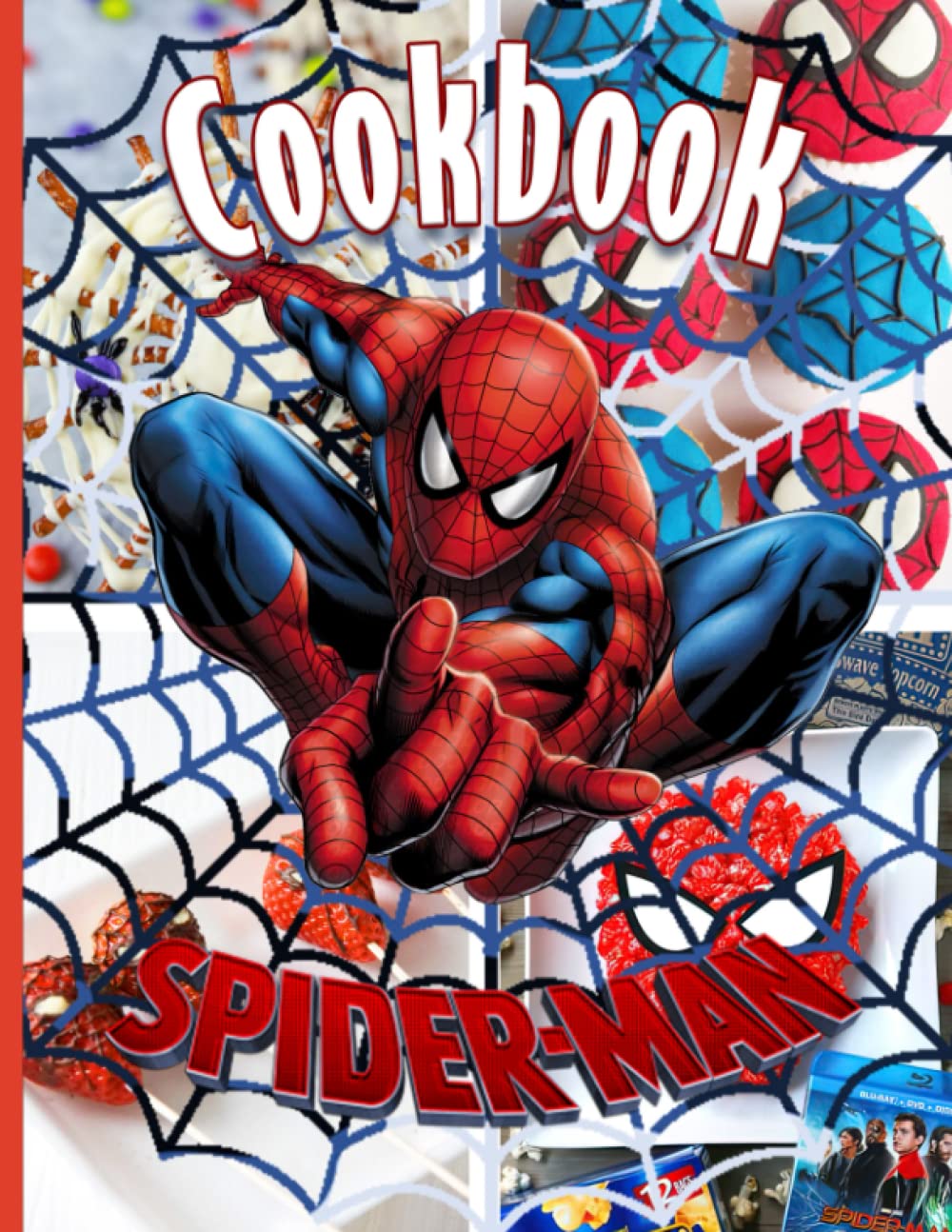 Spiderman Cookbook: Cooking With Spiderman Easy Recipes Stunning Illustrations Gifts For Friends And Family (Independently published)
Spiderman Cookbook: Cooking With Spiderman Easy Recipes Stunning Illustrations Gifts For Friends And Family (Independently published)