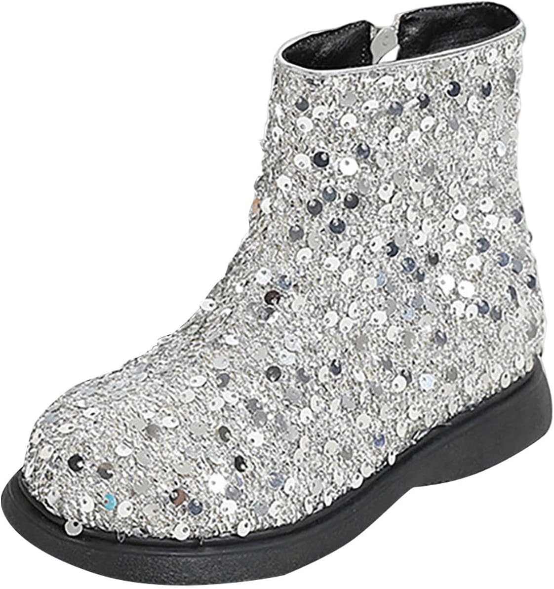 Детские ботинки для девочек с пайетками, с отделкой из искусственного меха внутри, на шнуровке, с кружевной отделкой, модель «Принцесса», с нескользящей мягкой подошвой, на платформе, теплые зимние сапожки Generic, Silver-D
Детские ботинки для девочек с пайетками, с отделкой из искусственного меха внутри, на шнуровке, с кружевной отделкой, модель «Принцесса», с нескользящей мягкой подошвой, на платформе, теплые зимние сапожки Generic, Silver-D