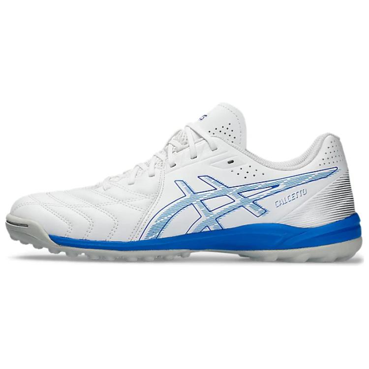 Кроссовки Calcetto WD 9 TF 'Wide' Asics, бело-синие
Кроссовки Calcetto WD 9 TF 'Wide' Asics, бело-синие