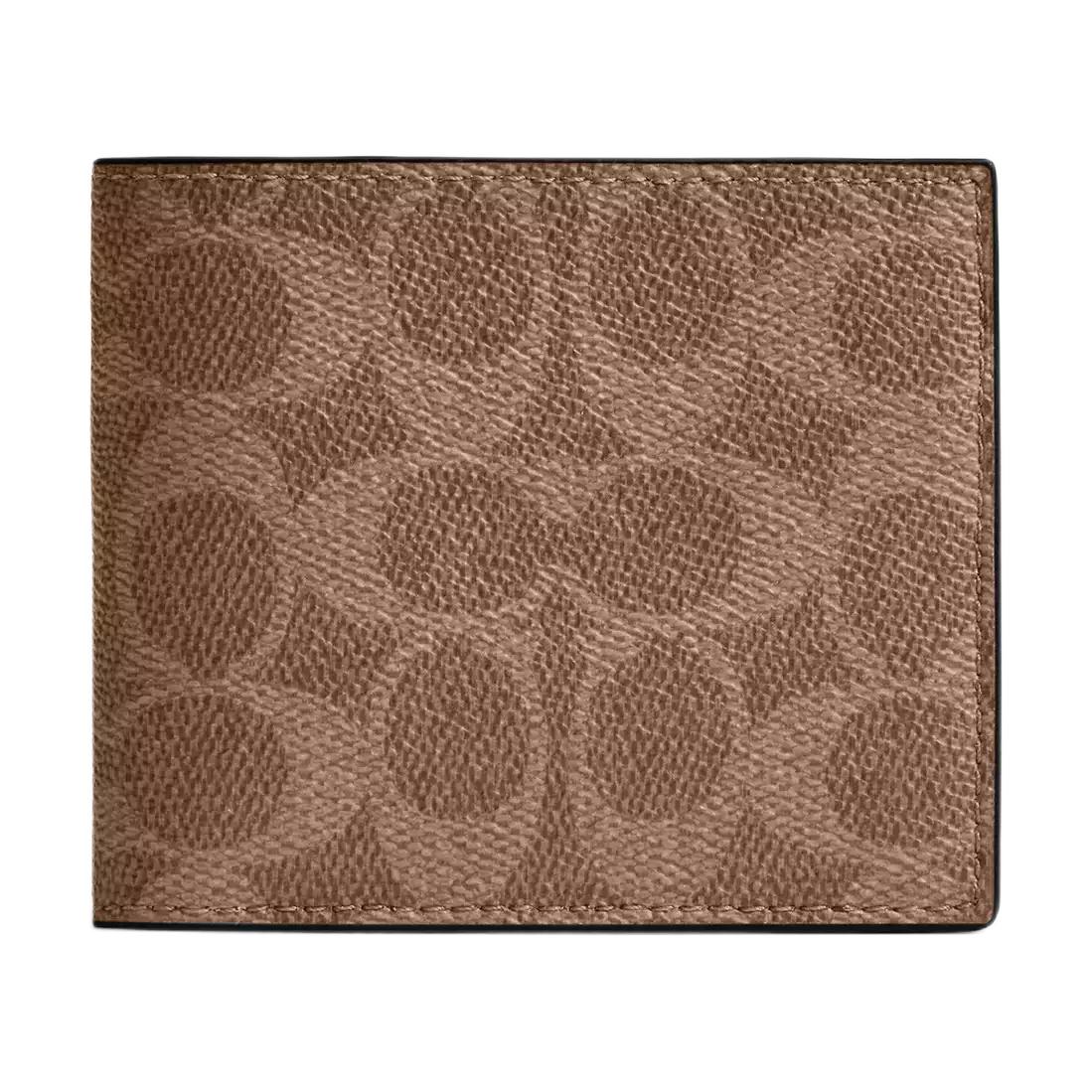 COACH Маленький кожаный кошелек для мужчин бежево-черный, Tan & Black
COACH Маленький кожаный кошелек для мужчин бежево-черный, Tan & Black