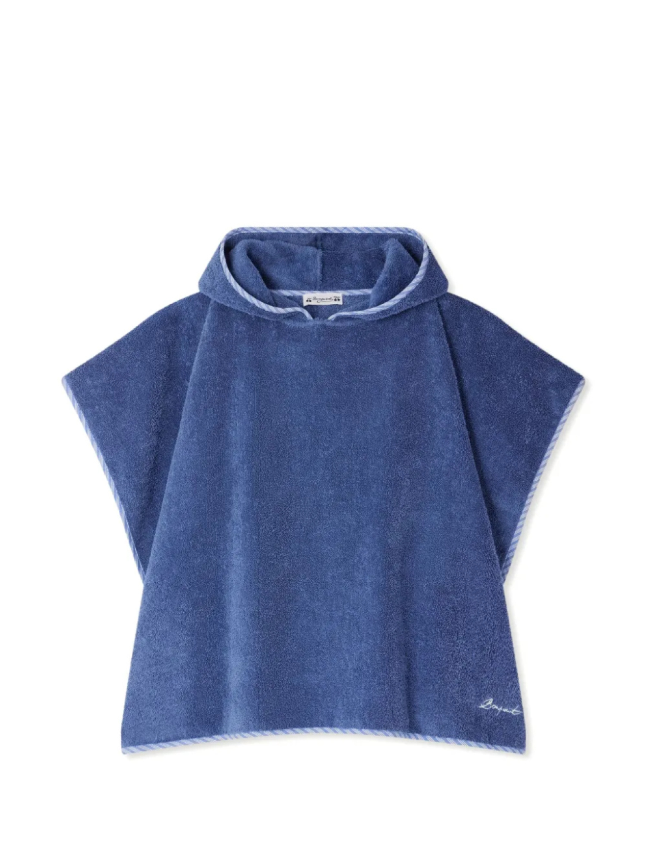 Пончо с капюшоном и вышитым логотипом Bonpoint, синий
Пончо с капюшоном и вышитым логотипом Bonpoint, синий