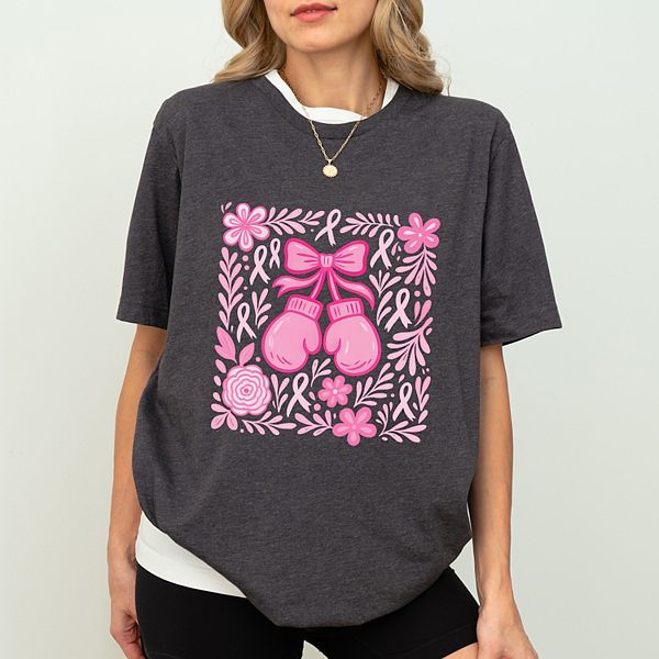 Футболка с принтом Breast cancer boxing gloves Simply Sage Market, Charcoal
Футболка с принтом Breast cancer boxing gloves Simply Sage Market, Charcoal