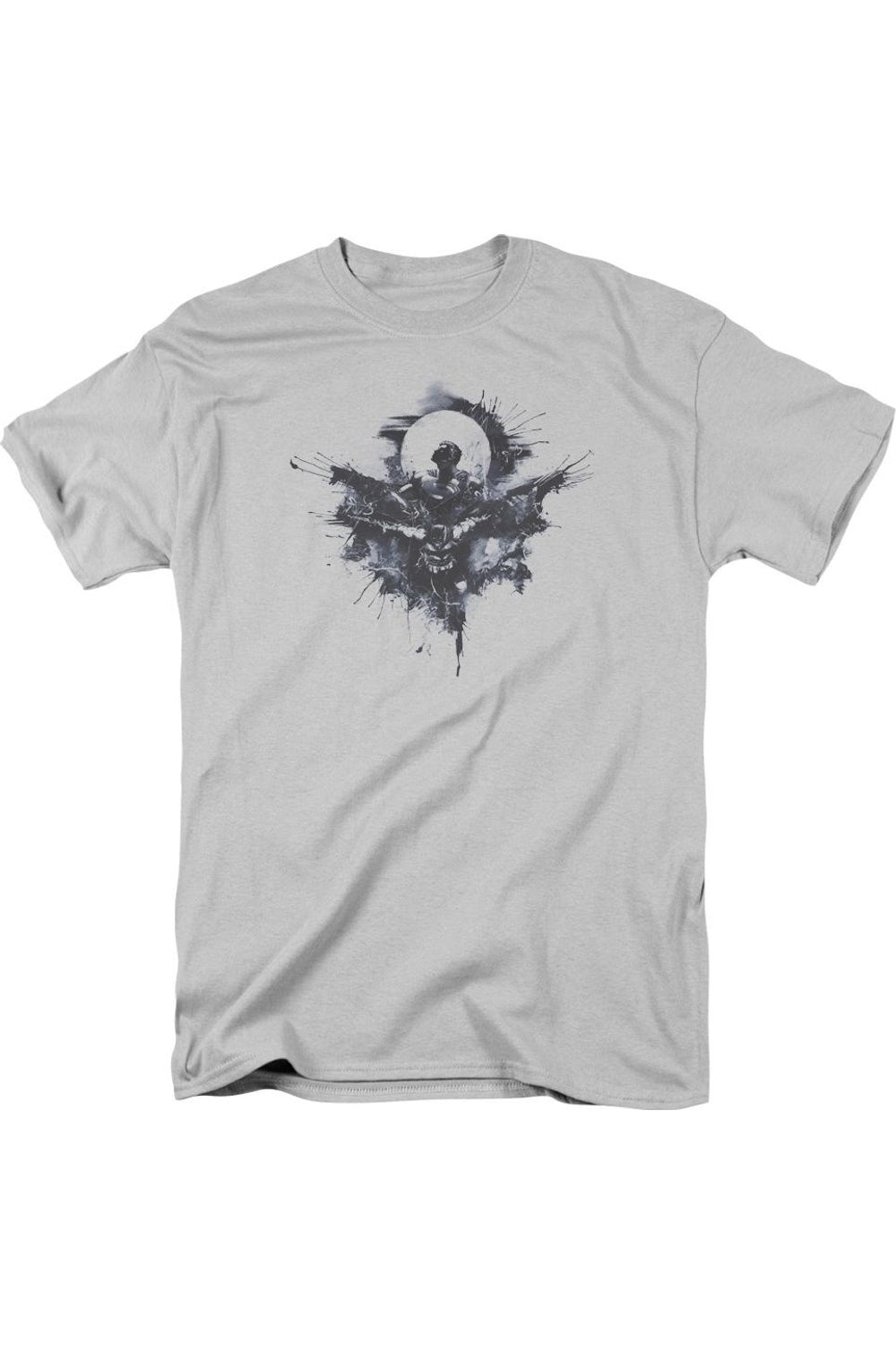 Футболка с коротким рукавом для взрослых «Бэтмен против Супермена» Gildan, серебряный
Футболка с коротким рукавом для взрослых «Бэтмен против Супермена» Gildan, серебряный