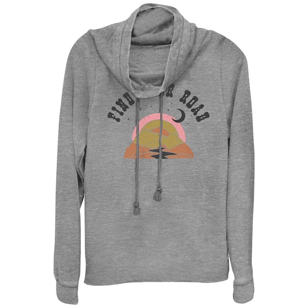 Женские модели размера плюс Find Your Road с воротником-хомутом и графикой, легкий вес, с длинным рукавом, цвет Gray Heather
Женские модели размера плюс Find Your Road с воротником-хомутом и графикой, легкий вес, с длинным рукавом, цвет Gray Heather