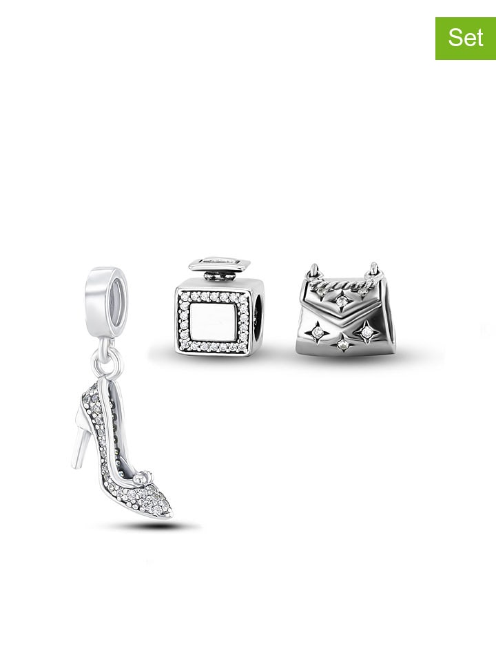 CHARM'S Набор из 3 предметов: серебряные бусины и подвеска
CHARM'S Набор из 3 предметов: серебряные бусины и подвеска