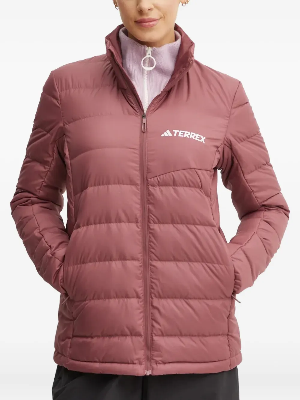 Стеганая куртка Terrex с высоким воротником Adidas, красный
Стеганая куртка Terrex с высоким воротником Adidas, красный