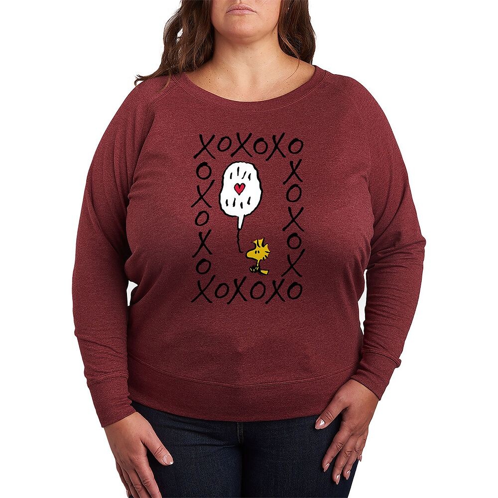 Плюс размер Футболка с рисунком Peanuts Woodstock Xoxo Licensed Character, цвет Heather Maroon
Плюс размер Футболка с рисунком Peanuts Woodstock Xoxo Licensed Character, цвет Heather Maroon