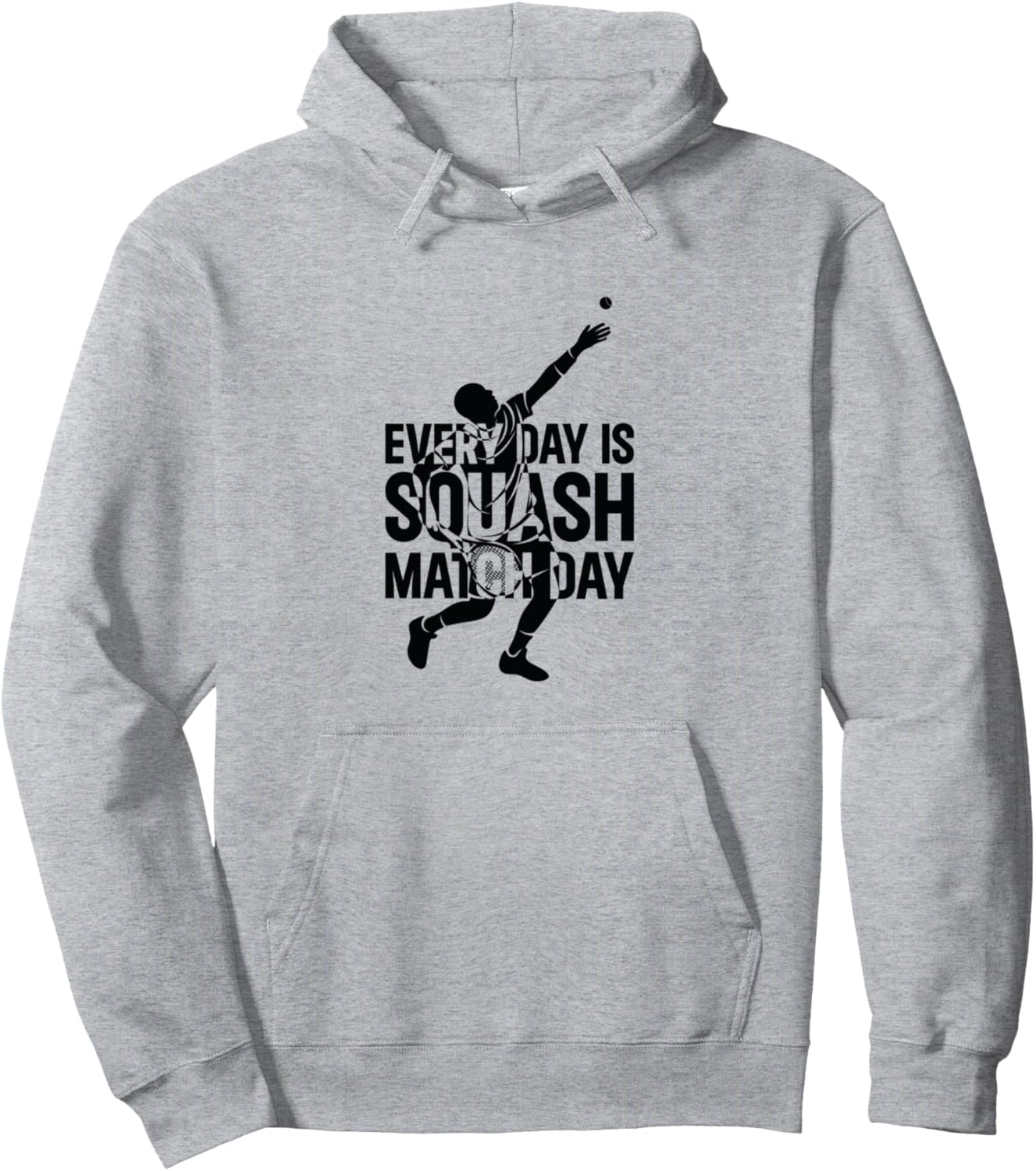 Каждый день - день матча по сквошу. Худи игрока в сквош Squash Designs, серый
Каждый день - день матча по сквошу. Худи игрока в сквош Squash Designs, серый