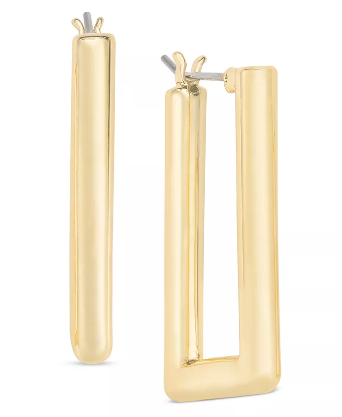 Прямоугольные серьги-кольца On 34th, золотой
Прямоугольные серьги-кольца On 34th, золотой