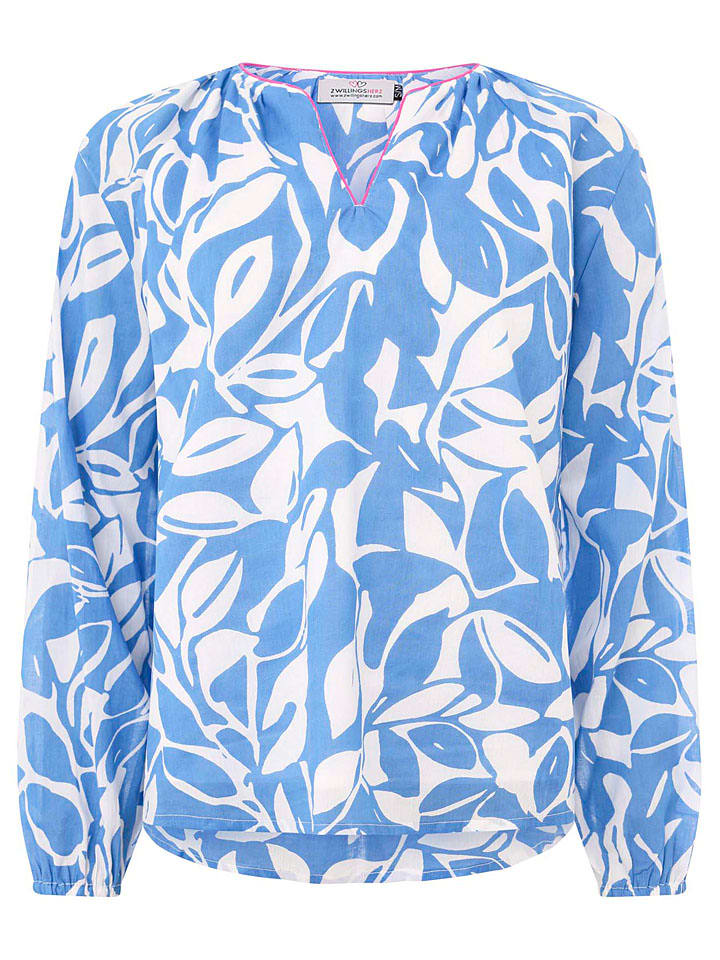 Блузка Zwillingsherz, синий/белый
Блузка Zwillingsherz, синий/белый