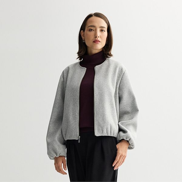 Женская куртка на молнии с рукавами-пузырь Nine West, Grey Heather
Женская куртка на молнии с рукавами-пузырь Nine West, Grey Heather