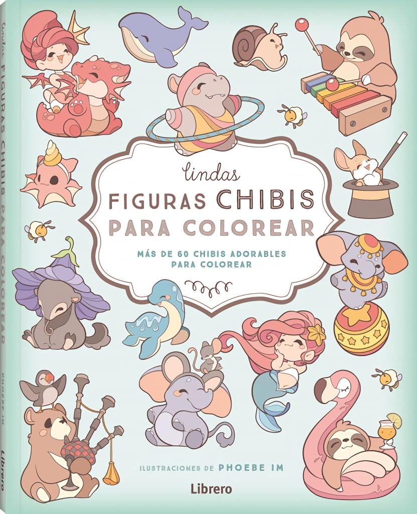 LINDAS FIGURAS CHIBI PARA COLOREAR: MAS DE 60 CHIBIS ADORABLES PARA COLOREAR (LIBRERO)
LINDAS FIGURAS CHIBI PARA COLOREAR: MAS DE 60 CHIBIS ADORABLES PARA COLOREAR (LIBRERO)