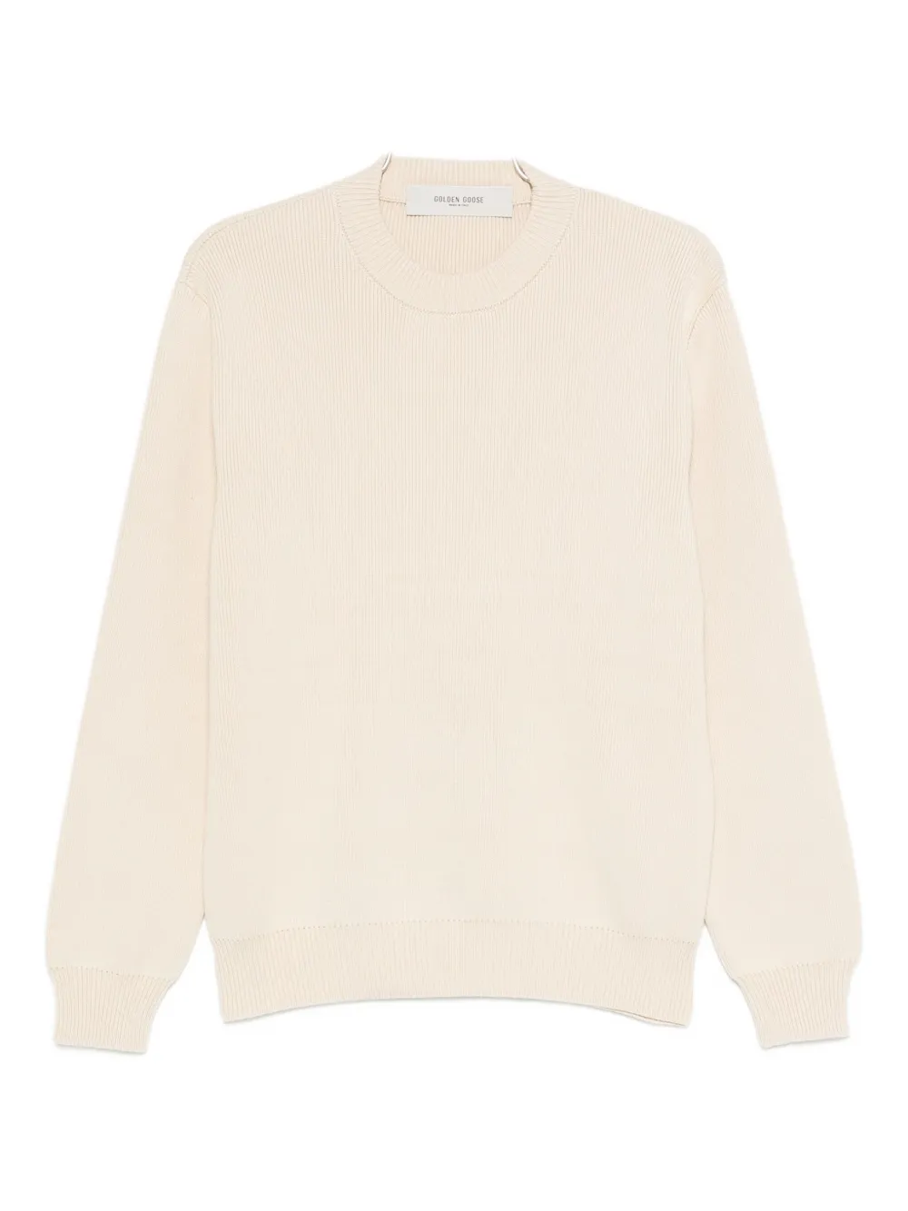 Вязаный свитер с круглым вырезом GOLDEN GOOSE, нейтральный
Вязаный свитер с круглым вырезом GOLDEN GOOSE, нейтральный
