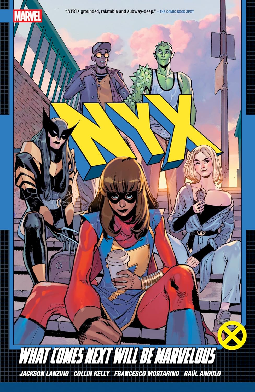 Nyx Vol. 1: What Comes Next Will Be Marvelous (Marvel Universe)
Nyx Vol. 1: What Comes Next Will Be Marvelous (Marvel Universe)