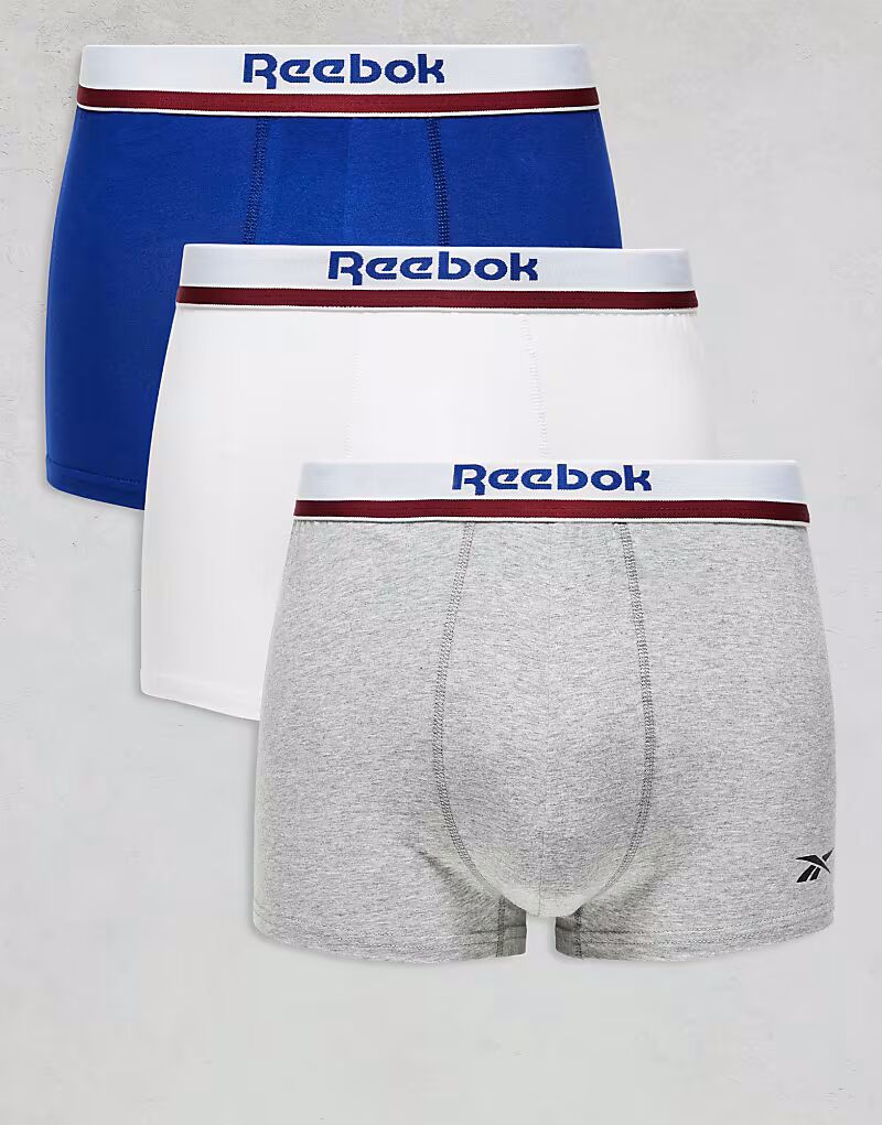 Хлопковые шорты Reebok Jaziel серого цвета
Хлопковые шорты Reebok Jaziel серого цвета