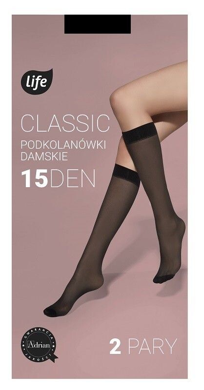 Гольфы Life Nero 15 DEN, 1 шт
Гольфы Life Nero 15 DEN, 1 шт