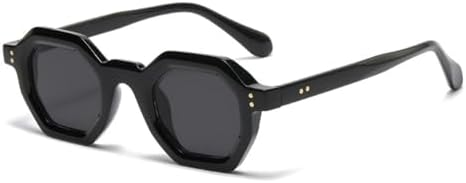 Модные солнцезащитные очки Polygon Small для женщин, ретро-очки с заклепками, мужские солнцезащитные очки UV400, трендовые солнцезащитные очки для активного отдыха MTZJH, Black Gray
Модные солнцезащитные очки Polygon Small для женщин, ретро-очки с заклепками, мужские солнцезащитные очки UV400, трендовые солнцезащитные очки для активного отдыха MTZJH, Black Gray