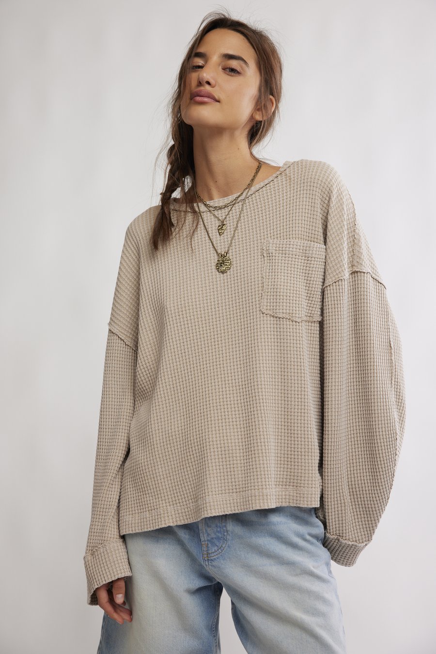 Толстовка Free People DAWSON, Neutral/White
Толстовка Free People DAWSON, Neutral/White