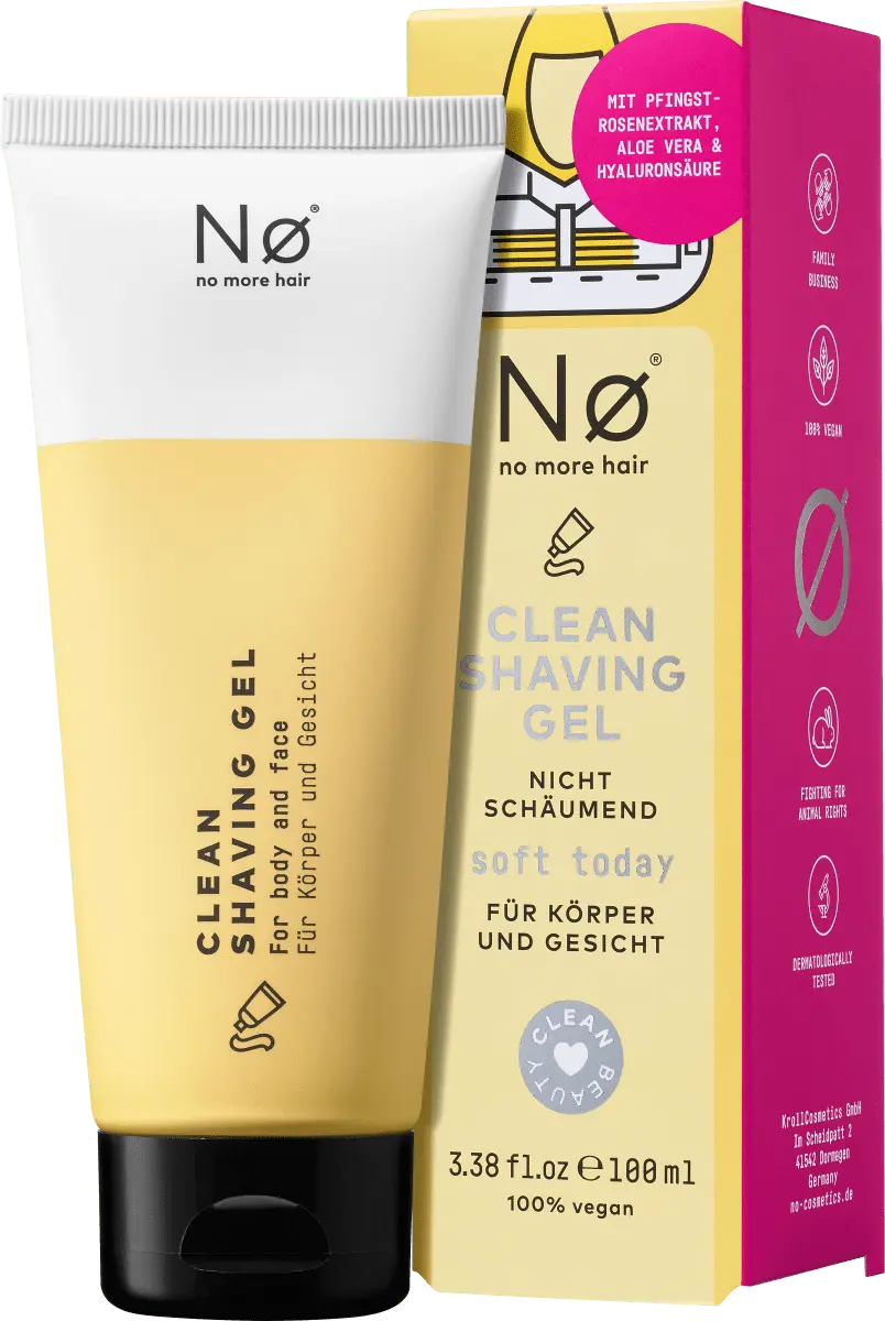 Гель для бритья 100мл Nø more hair
Гель для бритья 100мл Nø more hair