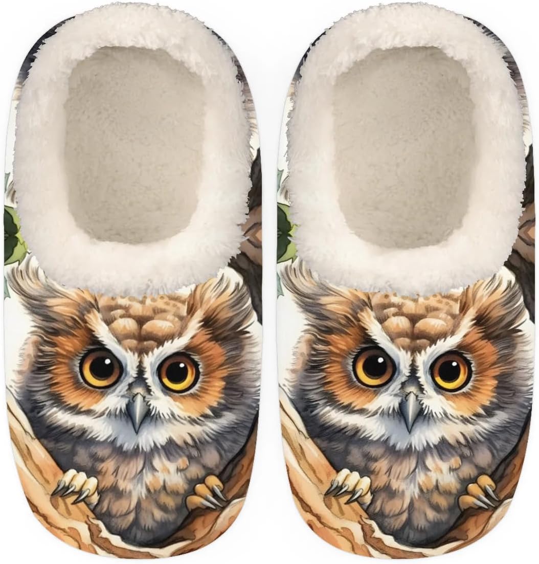 Домашние тапочки для женщин и мужчин, мягкие, уютные, теплые, с закрытой пяткой, легкие, нескользящие, для дома Lombardiden, Cute Owl
Домашние тапочки для женщин и мужчин, мягкие, уютные, теплые, с закрытой пяткой, легкие, нескользящие, для дома Lombardiden, Cute Owl