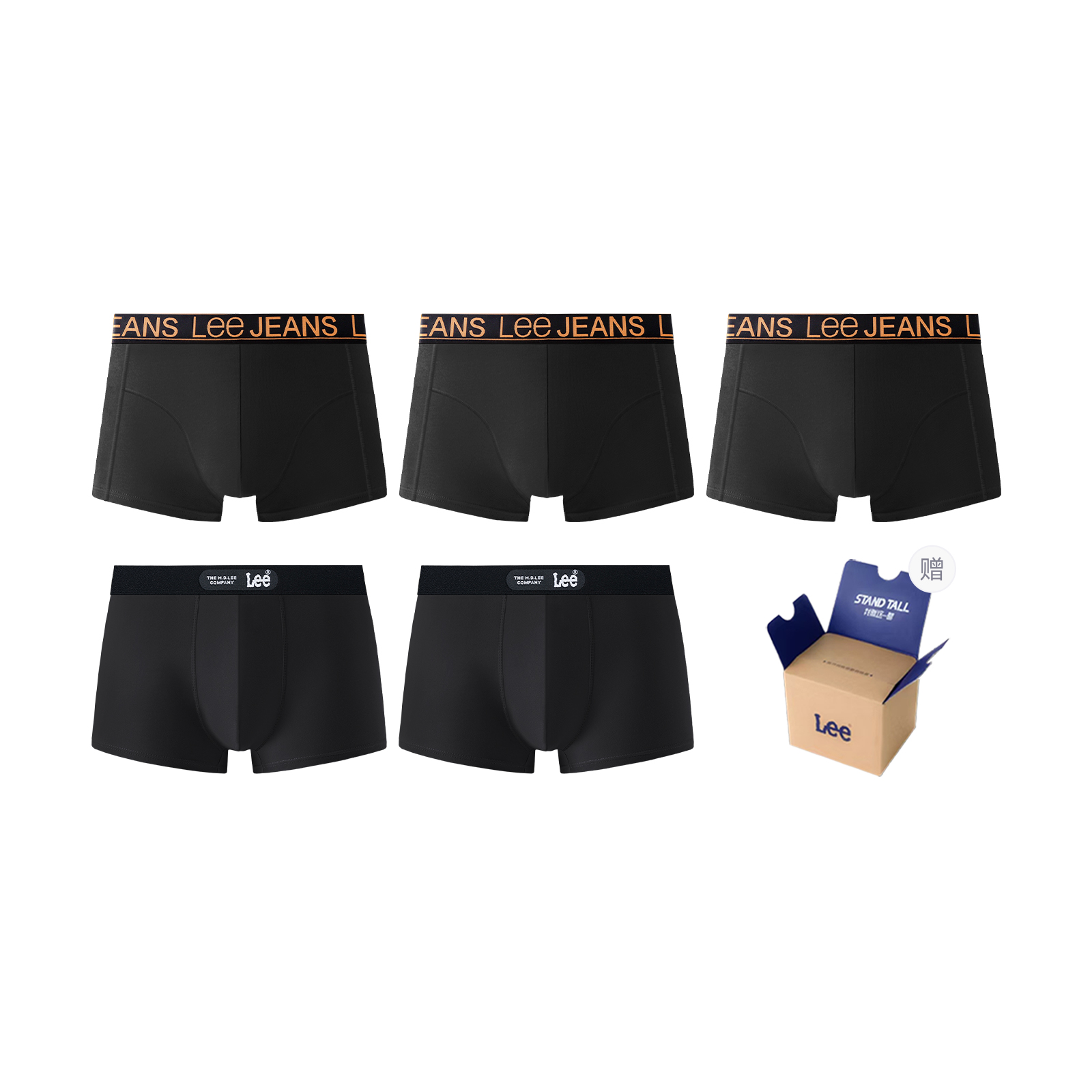 Lee Классический 101 подарочный набор нижнего белья для мужчин, 5 пар
Lee Классический 101 подарочный набор нижнего белья для мужчин, 5 пар
