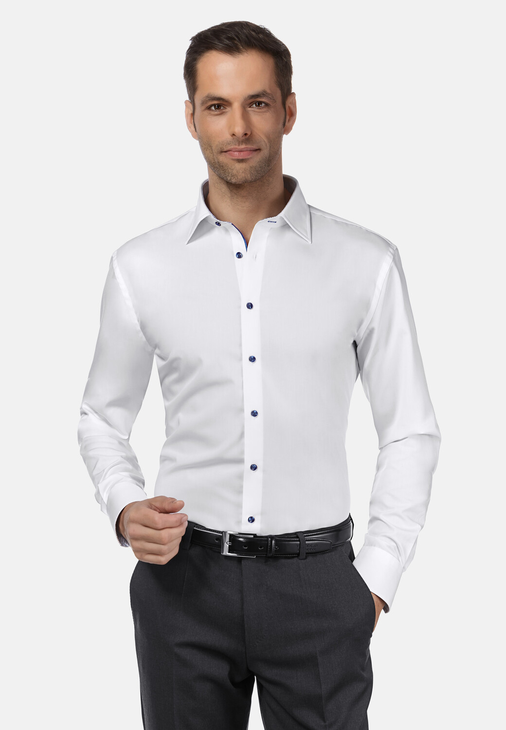 Рубашка Vincenzo Boretti tailliert, белый
Рубашка Vincenzo Boretti tailliert, белый