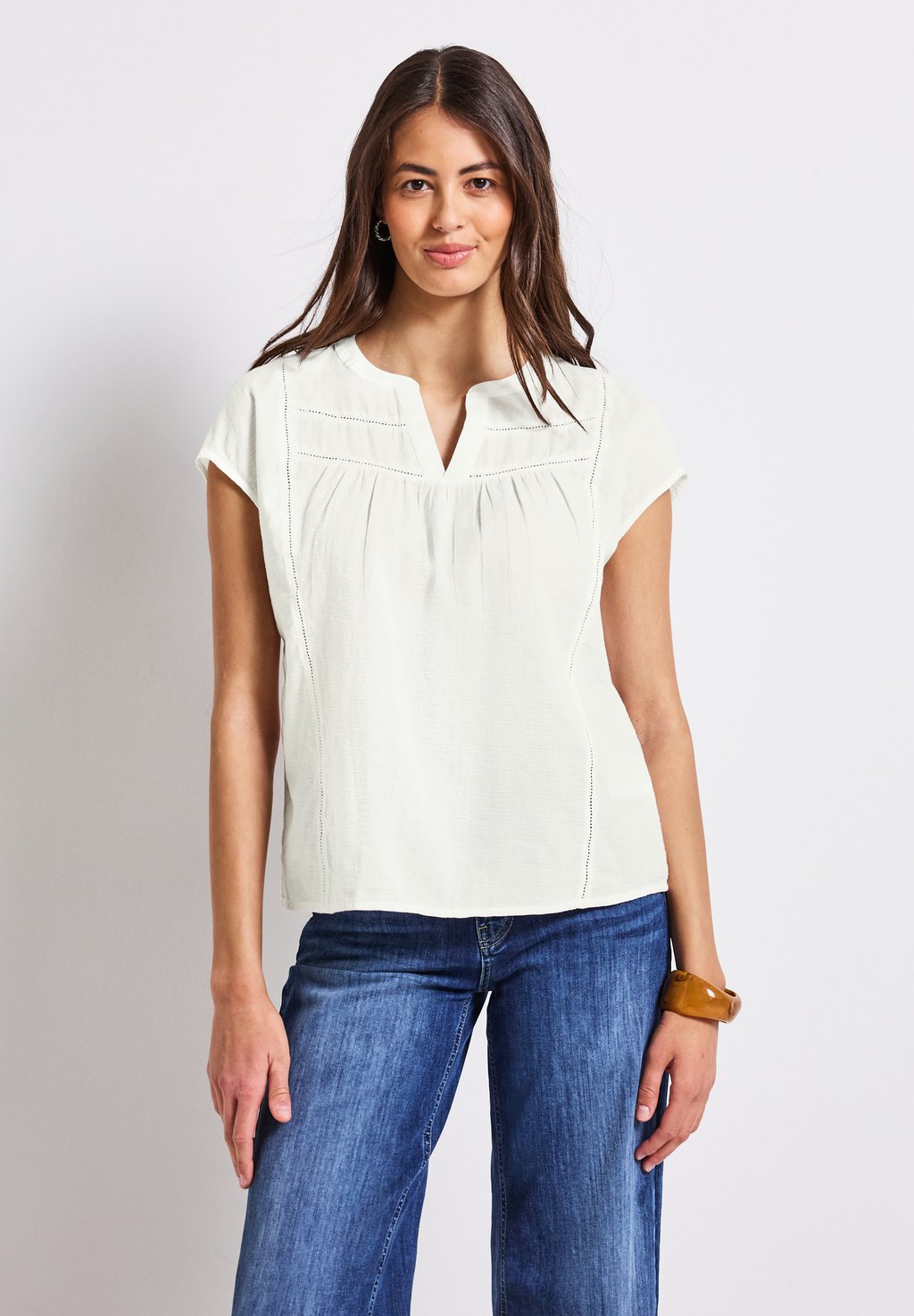 Блуза MIT TAPE Street One, кремовый
Блуза MIT TAPE Street One, кремовый